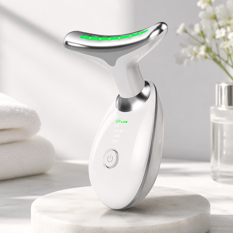 Furvella GlowLift Pro™ – 7-Color LED Facial & Neck Massager