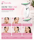 Furvella GlowLift Pro™ – 7-Color LED Facial & Neck Massager