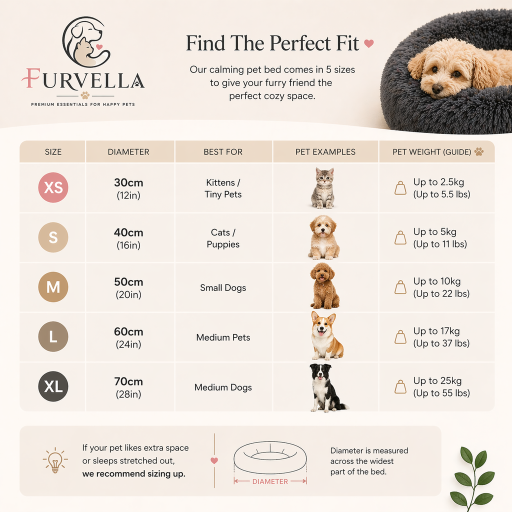 Furvella™ CozyNest Bed