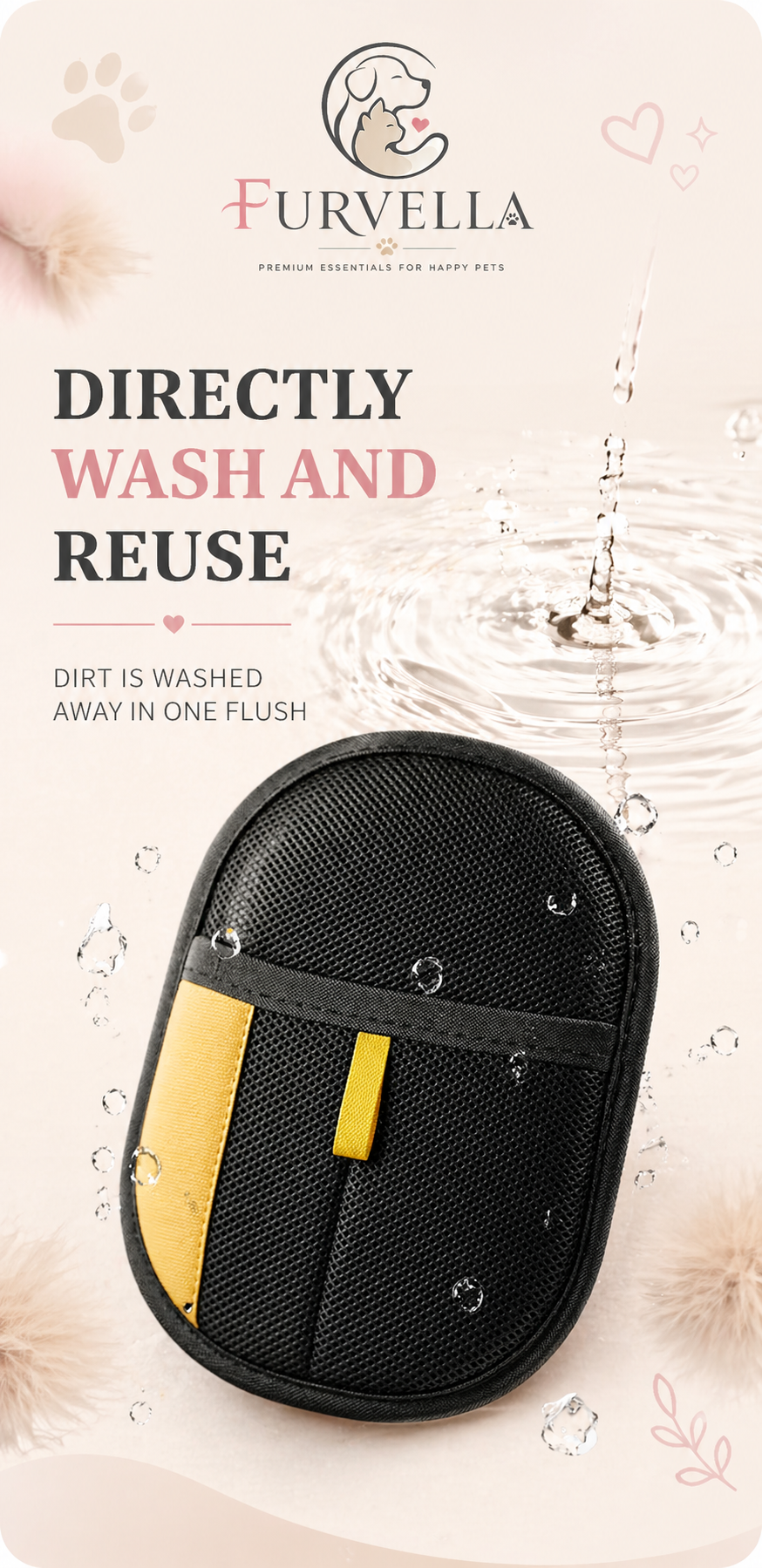 Furvella™ FurSweep Brush